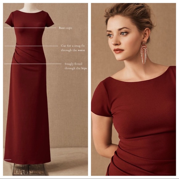 NEW BHLDN Matisse Cap Sleeve Dress Z414-1 - Picture 2 of 2